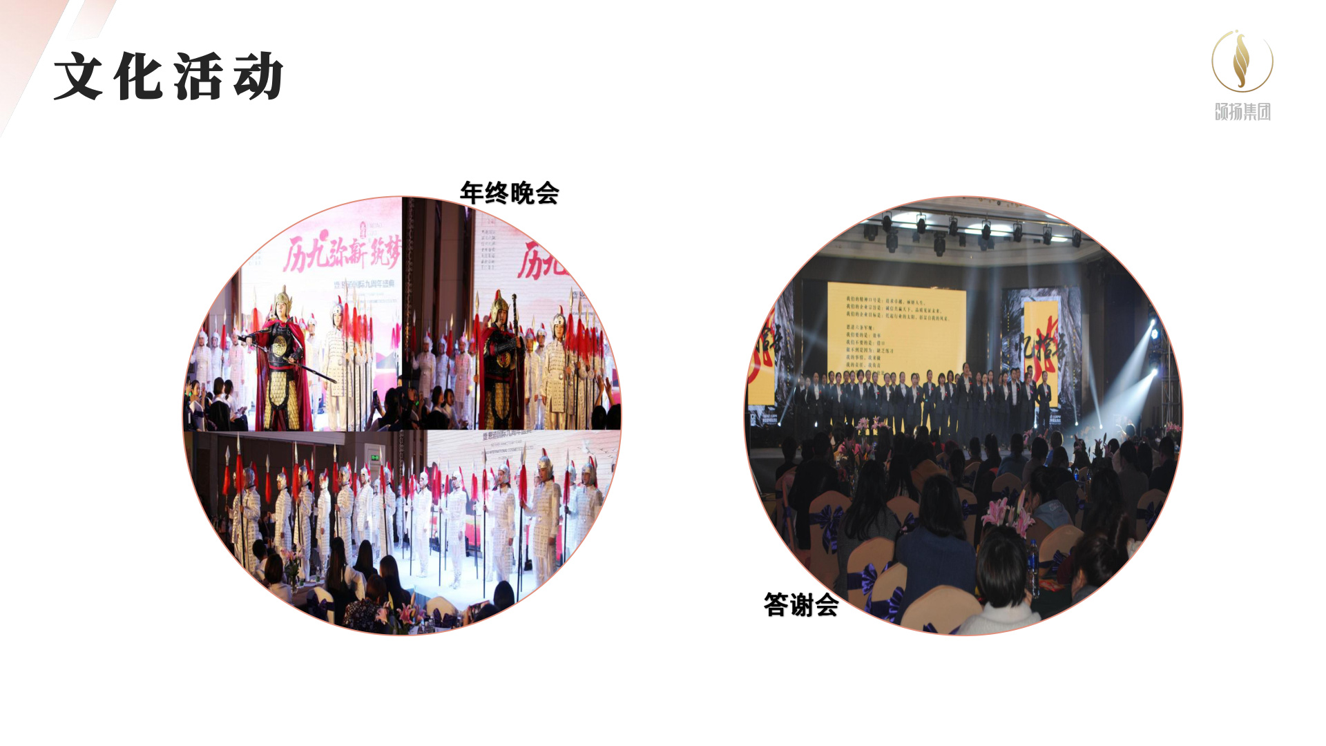 颂扬集团文化活动年终晚会与答谢会